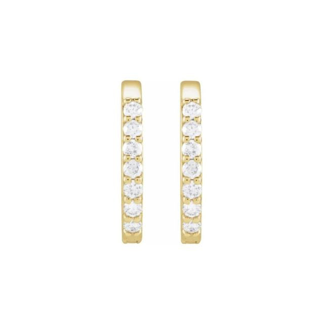 Diamond Oval Huggies