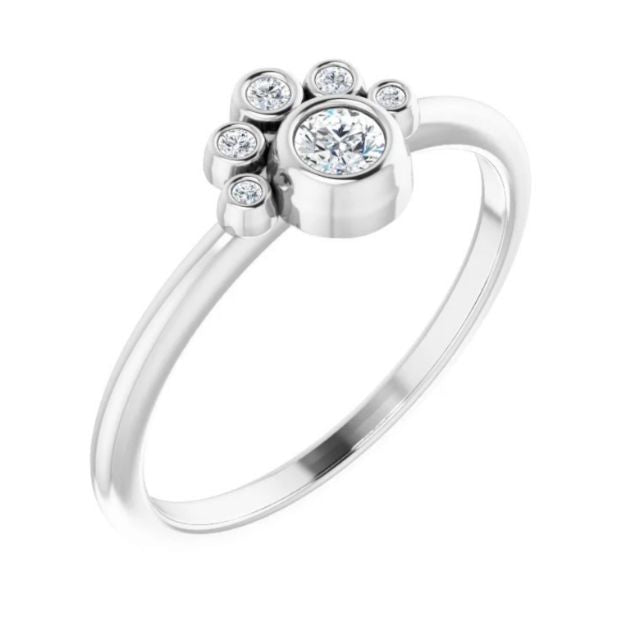 Round Cluster Ring