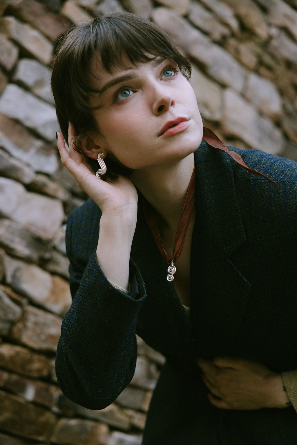 The Double Spiral Pendant