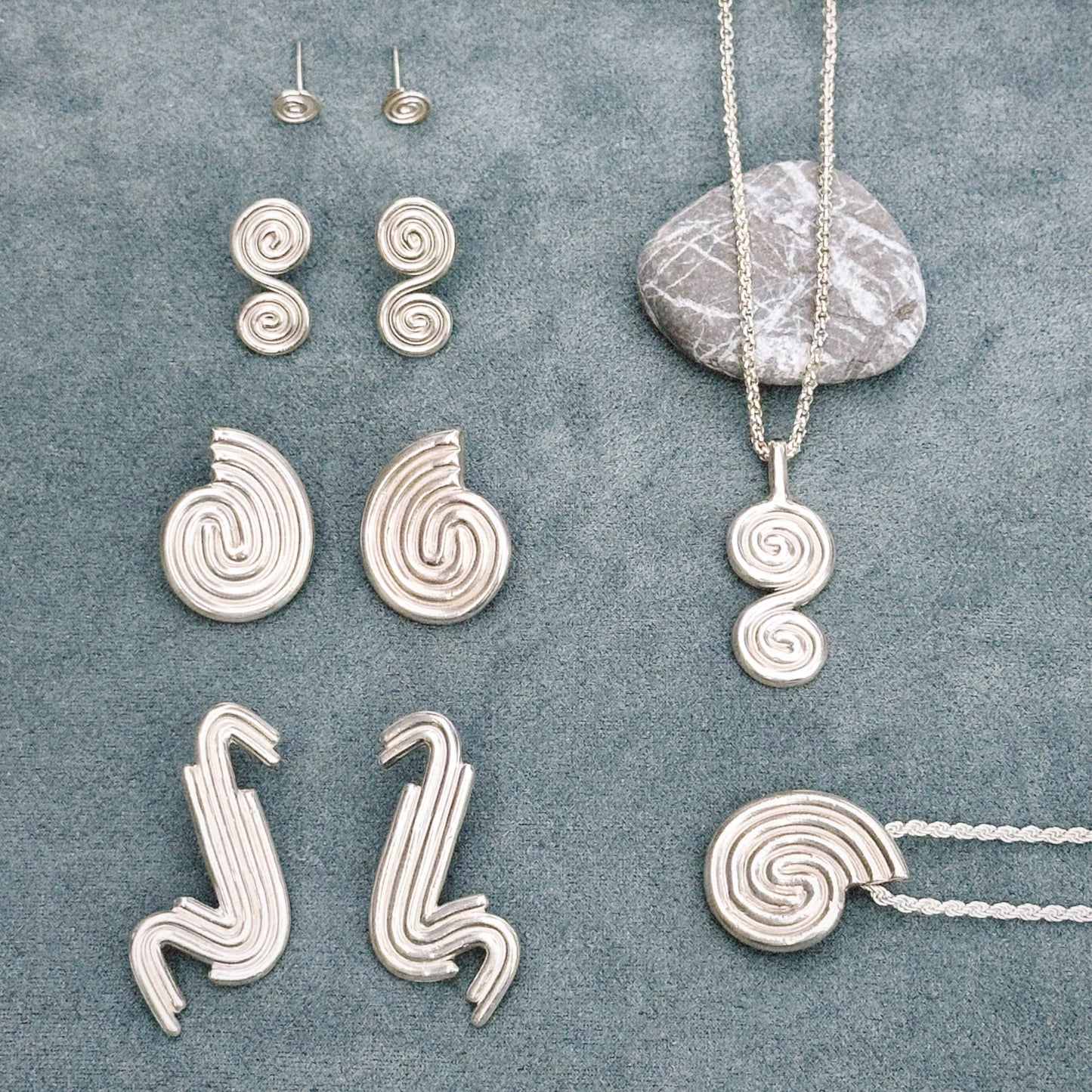 The Double Spiral Pendant