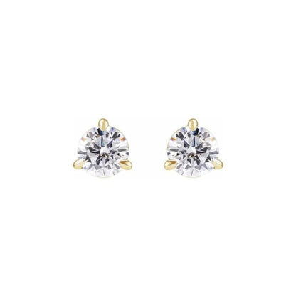 Round Diamond Studs