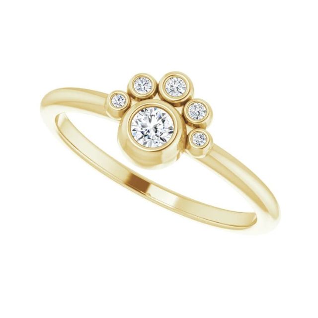 Round Cluster Ring