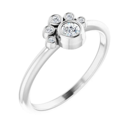 Round Cluster Ring