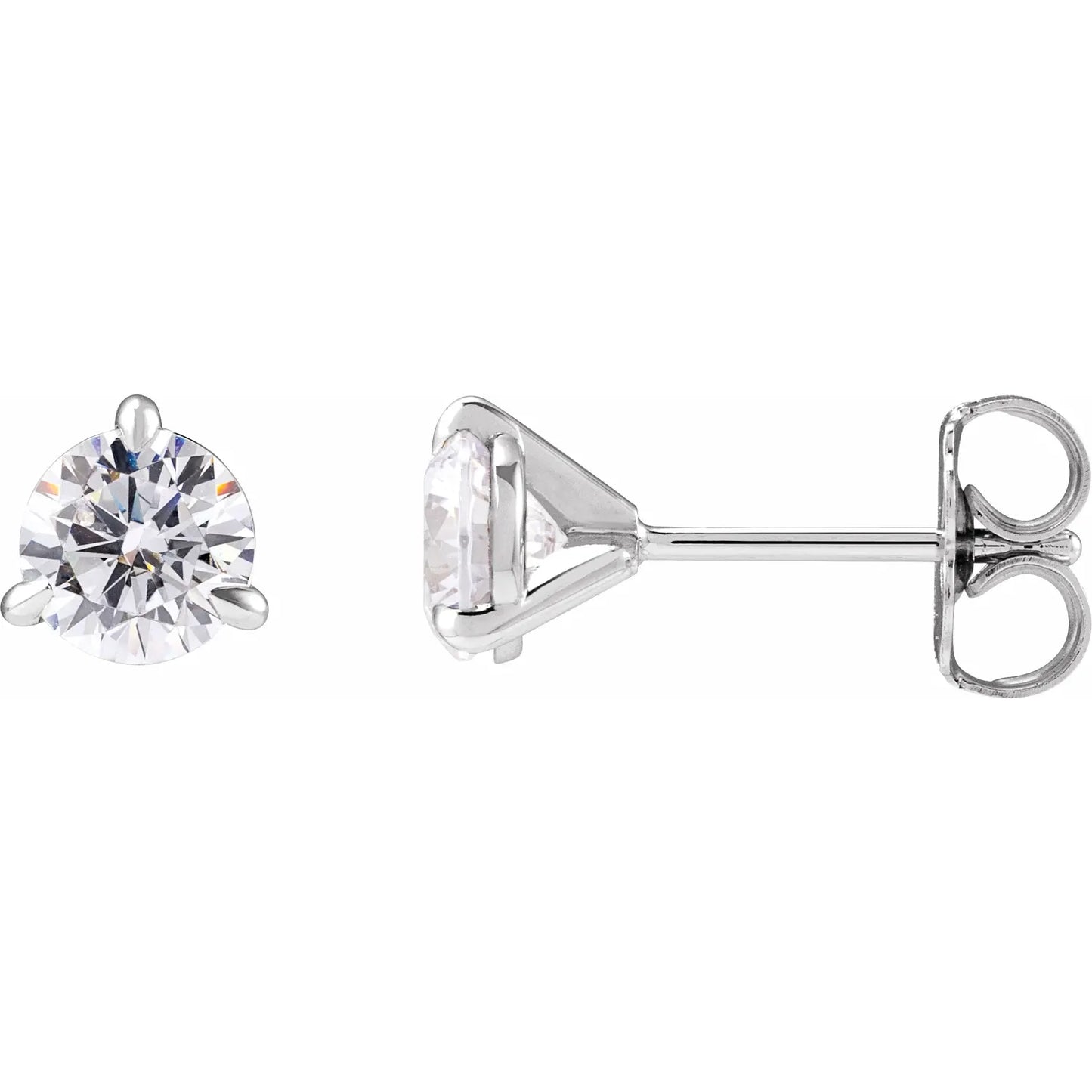 Round Diamond Studs